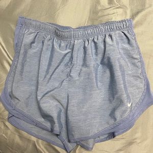 light blue nike running shorts